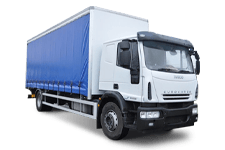 Car Hire Dunfermline - 18 Tonne Curtain Side Truck - Truck hire Dunfermline