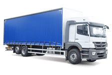 Car Hire Dunfermline - 26 Tonne Curtain Side Truck - Truck hire Dunfermline