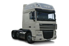 Car Hire Dunfermline - 44 Tonne Sleeper Truck - Truck hire Dunfermline