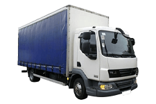 Car Hire Dunfermline - 7.5 Tonne Curtain Side Truck - Truck hire Dunfermline